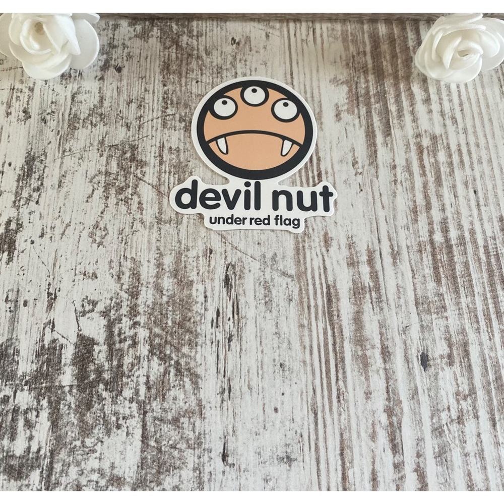 Brand new Devil Nut sticker